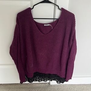 Oversized women’s sweater. Size M